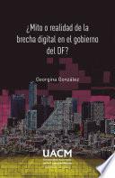 ¿Mito o realidad de la brecha digital en el gobierno del DF?