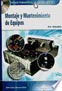 Montaje y mantenimiento de equipos