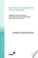 Mujeres y ciudadanía en Argentina