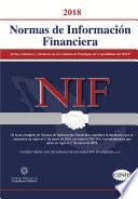 Normas de Información Financiera 2018