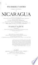 Notas geográficas y económicas sobre la República de Nicaragua ...