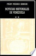 Noticias historiales de Venezuela