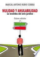 Nulidad y anulabilidad