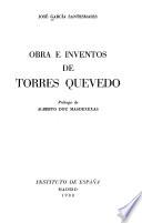 Obra e inventos de Torres Quevedo