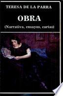 Obra (narrativa, ensayos, cartas)