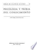 Obras de Wilhelm Dilthey: Psicologia y teoría del conocimiento