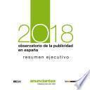 Observatorio de la publicidad en España 2018