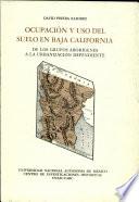 Ocupación y uso del suelo en Baja California