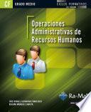 Operaciones administrativas de recursos humanos (GRADO MEDIO)