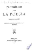 Panegírico por la poesía