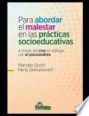 Para abordar el malestar en las prácticas socioeducativas