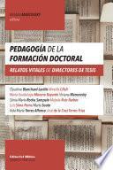 Pedagogía de la formación doctoral