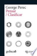 Pensar/Clasificar