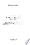 Poesía caminante, 1934-1984