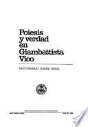 Poiesis y verdad en Giambattista Vico