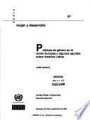 Políticas de género en la Unión Europea y algunos apuntes sobre América Latina