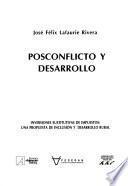 Posconflicto y desarrollo