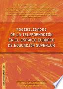 Posibilidades de la teleformación en el espacio europeo de educación superior