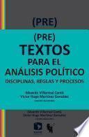 (Pre)textos para el análisis político