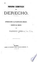 Principios elementales del derech