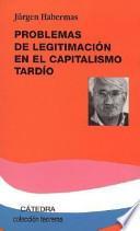 Problemas de legitimación en el capitalismo tardío