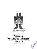 Programa Nacional de Población, 1995-2000