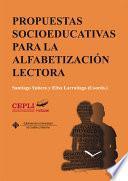 Propuestas socioeducativas para la alfabetización lectora