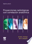 Proyecciones radiológicas con correlación anatómica