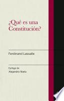 ¿Qué es una Constitución?