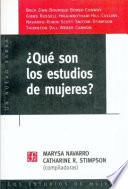 Qué son los estudios de mujeres?