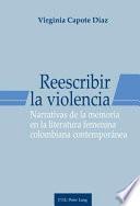 Reescribir la violencia