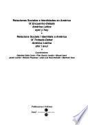 Relaciones sociales e identidades en América