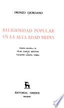 Religiosidad popular en la alta edad media