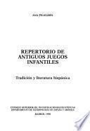 Repertorio de antiguos juegos infantiles