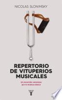 Repertorio de vituperios musicales