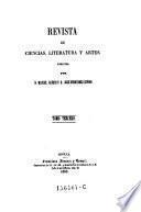 Revista de ciencias, literatura, y artes, dirigada por Manuel Canete y Jose Fernandez-Espina