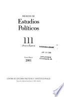 Revista de estudios políticos