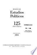 Revista de estudios políticos