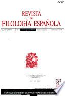 Revista de filología española