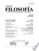 Revista de filosofía de la Universidad de Costa Rica