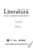 Revista de literatura