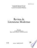 Revista de literaturas modernas