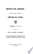 Revista del Archivo de Santiago del Estero