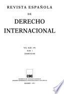 Revista española de derecho internacional