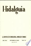 Revista Hidalguía número 182. Año XXXII