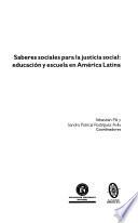 Saberes sociales para la justicia social