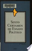 Sexto certamen de ensayo político