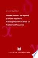 Sintaxis histórica del español y cambio lingüístico