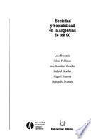 Sociedad y sociabilidad en la Argentina de los 90