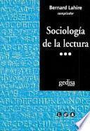 Sociología de la lectura